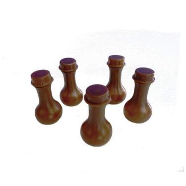 Imagem de Botija marrom sem oleo,  10ml com 100 unidades - GTK