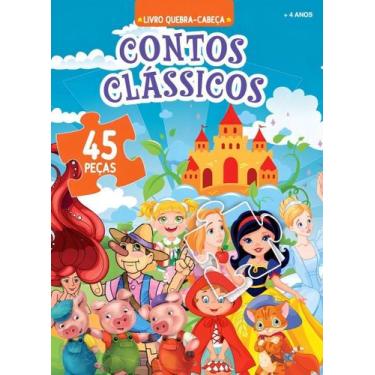 Imagem de Livro - Contos Clássicos Livro Quebra-Cabeça
