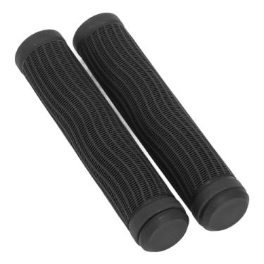 Imagem de Generic Alça de Bicicleta Grips, Anti Slip Bicycle Grips 2pcs 6.2in ​​Comprimento de Borracha para (Preto)