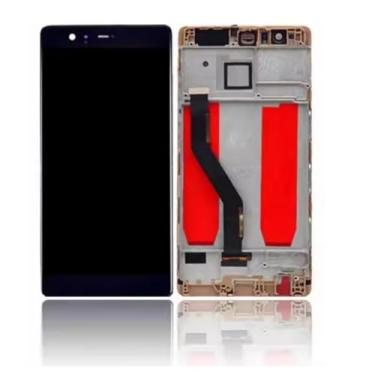 Imagem de Para Huawei P9 Plus Tela LCD Touch Screen Painel Digitalizador Substituição P9Plus VIE-L09 VIE-L29 VIE-AL10 (Preto com Moldura)