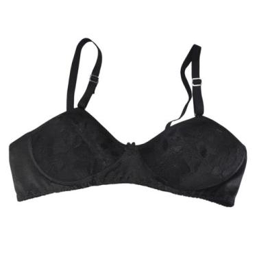 Imagem de Sutiã Menina Moça Lycra E Renda Com Bojo Alça Com Regulagem - Finesse,