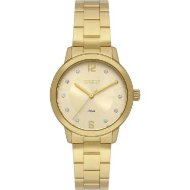 Imagem de Relógio Orient Feminino Ref: Fgss0226 C2Kx Casual Dourado