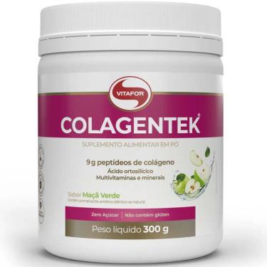 Imagem de Colagentek (300g) - Sabor: Maçã Verde