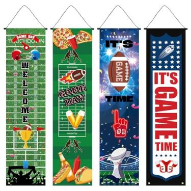 Imagem de Banner de fundo para festa de futebol, 30 x 120 cm, grande faixa de futebol, decoração, jogo, esporte, cenário, cenário, para fãs de esportes, placa de parede