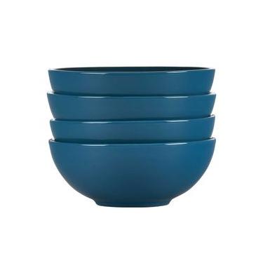Imagem de Bowl Redondo 4 Peças 16 cm Azul Deep Teal Le Creuset