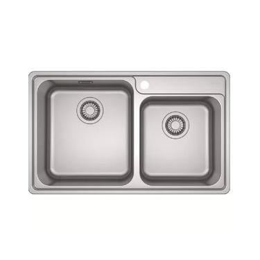 Imagem de Cuba de Sobrepor Dupla Franke Bell 86x48 30 Litros e 24 Litros Inox NA
