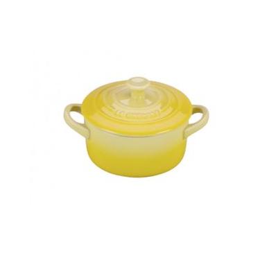 Imagem de Mini Cocotte Cerâmica Amarelo Soleil V2 Le Creuset