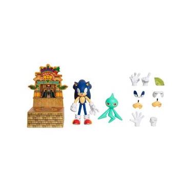 Imagem de Boneco Sonic 15cm - Modern Collector Edition