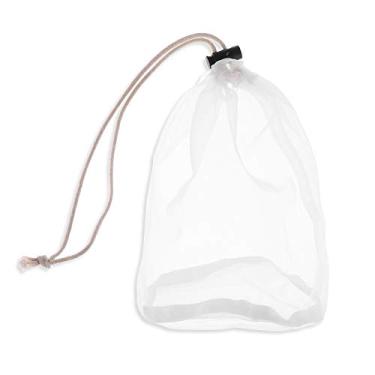 Imagem de Coador de vinho filtro de café multiuso saco de leite de nozes comida especial pano de queijo 120mesh(L)