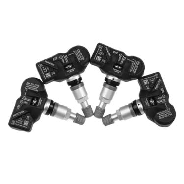 Imagem de OGGUYME 1/4 pc 3AA907275B Sensor de Sistema de Monitor de Pressão de Pneu de Carro 433MHZ TPMS Compatível com VW Tiguan VW CC Passat CC 3AA907275D 3AA90727(4PCS)