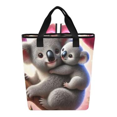 Imagem de Joitme Lancheira grande para homens romântica koala love tree lancheira térmica 36 latas mochila refrescante