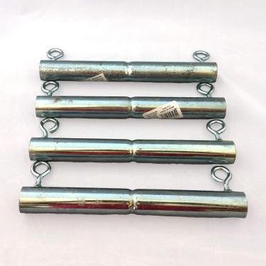 Imagem de Golden Valley Tools & Tarps Conector de tubo de junção bidirecional de 4 peças, encaixe de dossel de 3/10.2 cm (FCA) - Serve para tubos EMT de 3/10.2 cm que tem um diâmetro externo de 15/40.6 cm