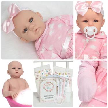 Imagem de Bebê Reborn Boneca Abigail Realista Menina Corpo De Silicone - Cegonha
