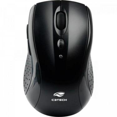 Imagem de Mouse Sem Fio C3Tech M-W012BK Preto