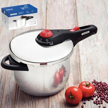 Imagem de Panela de Pressão Tramontina Solar 4,5L Inox Fundo Triplo Indução 5 Si