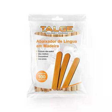 Imagem de Abaixador de Lingua Talge com 100 Un