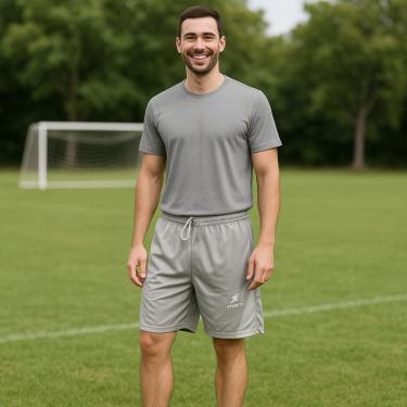 Imagem de Short calção bermuda futebol academia treino masculino-Masculino
