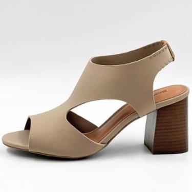 Imagem de Sandália Bottero em Malha Elástica Salto Alto Feminina-Feminino