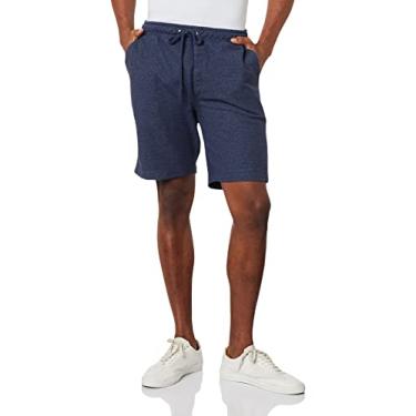 Imagem de Bermuda de Moletom, BASICO.COM, Masculino, Azul Marinho, M