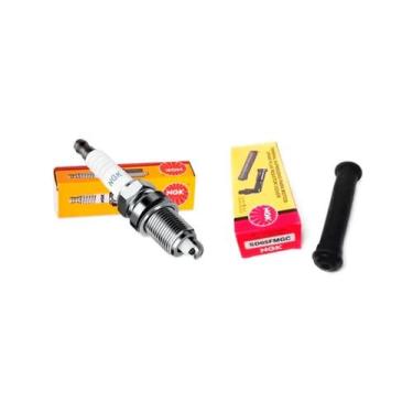 Imagem de Kit Ngk Cachimbo Vela (2 Peças) Cr8eh9s Twister Tornado 250