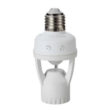 Imagem de Soquete Com Sensor De Presença Infravermelho E27 Bivolt - AQUILAE