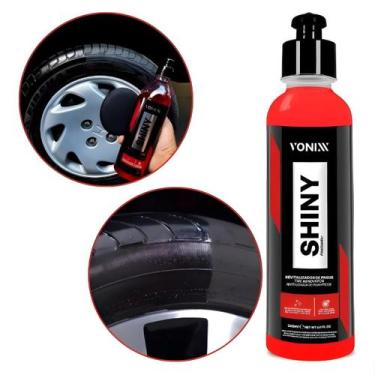 Imagem de Pretinho para Pneus Vonixx Shiny 500ml Brilho Molhado Duradouro - - TR