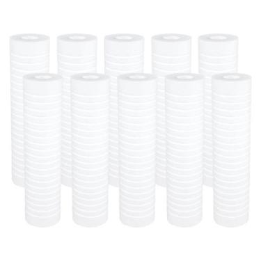 Imagem de 10 Refils Cartucho Para Filtro De Caixa Dágua Compatível Com Tigre For