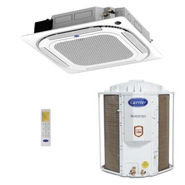 Imagem de Ar Condicionado Cassete Carrier 4 Via Inverter Connect 48.000 BTU Frio