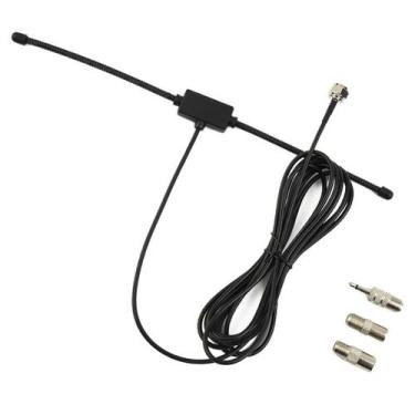 Imagem de Antena Dipolo Universal De 75 Ohms Para Rádios FM DAB Com Conector De 