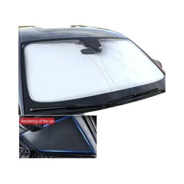 Imagem de Sombrinha De Carro Dobrável Com Proteção UV Para Para-brisa, Isolament