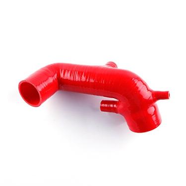 Imagem de LUXERAD 3 camadas 4,5 mm Performance Silicone Indução/Entrada de ar/Mangueira de Entrada para Fiat Punto Gt 1.4l Turbo 93-99 (Vermelho)