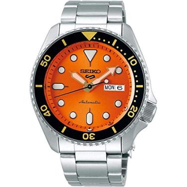 Imagem de SEIKO Relógio automático SRPD59 5 Sports 24-Jewel - Laranja