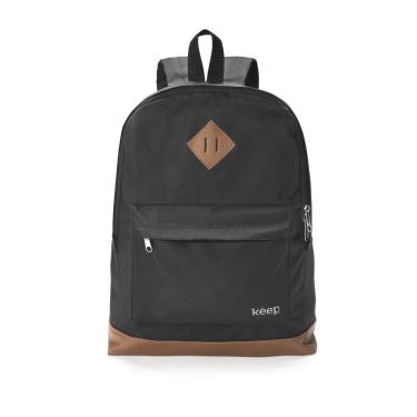 Imagem de Mochila Keep Everyday 15.6 Pol Preto e Marrom - BO435