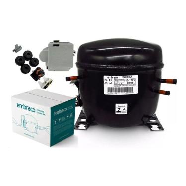 Imagem de Motor Compressor Embraco 1/4+ 110v Geladeira Freezer Gasr134