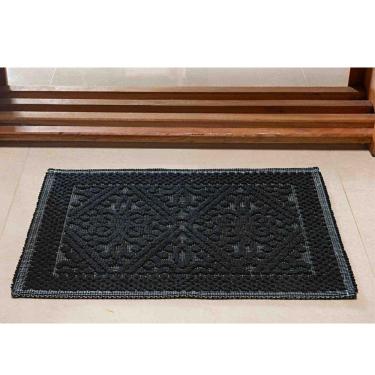 Imagem de Tapete Vermont 0,50 x 0,80 Des 003 Preto Niazitex