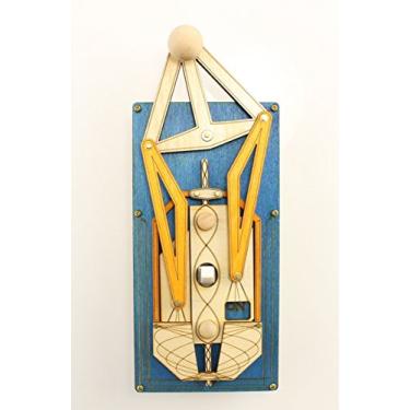 Imagem de Green Tree Jewelry Light Rig Placa de interruptor de luz de madeira azul