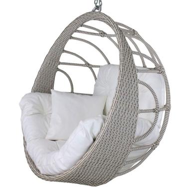 Imagem de Balanço Ninho Suspenso Hungria em Alumínio e Fibra sintética - Teto, Jardim, Área