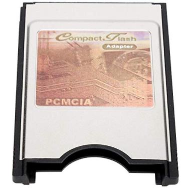 Imagem de Leitor De Cartão De Memória, Leitor De Cartão De Memória PCMCIa Ompact Flash PC E Leitor De Cartão Compact Flash PC Adaptador Plug And Play Com Caixa Protetora De Aço Inoxidável
