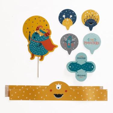 Imagem de Kit Mesversário Little Monsters, Go Happy