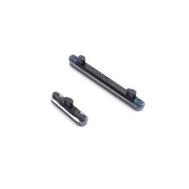 Imagem de Ygpmoiki Botão de volume liga/desliga para Google Pixel 8 Pro Power On Off botão de volume/botões laterais conjunto de substituição de chave - Obsidiana