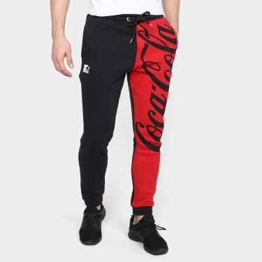 Imagem de Calça Moletom Starter Coca-Cola Duo Color Masculina-Masculino