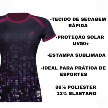 Imagem de Camiseta Feminina Mormaii Futevôlei Sublimada Proteção Solar-Feminino