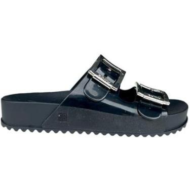 Imagem de Sandália Feminina Rasteira Fivela Zaxy Partner iii-Feminino