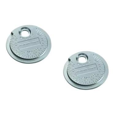 Imagem de Par Disco Calibrador De Folga Vela De Ignição Magnetron