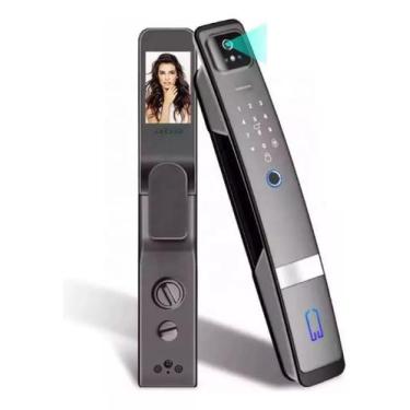Imagem de Fechadura Digital Eletrônica com Câmera e Campainha App Tuya - JWCOM