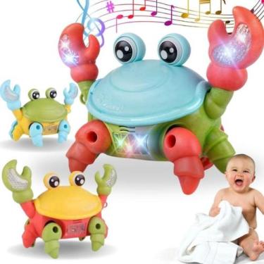 Imagem de Brinquedo Caranguejo Fujão Musical Som Luz E Movimento Infantil Para B