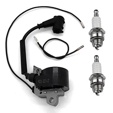 Imagem de Hippotech Bobina de ignição para motosserra STIHL 024 026 028 029 034 036 038 039 044 048 MS240 MS260 MS360 MS360C MS390 MS440 MS640 com vela de ignição