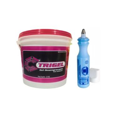 Imagem de Marcador Industrial & Gel Desengraxante Rosa - Trigel, Azul