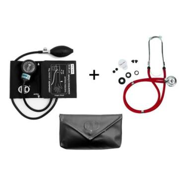 Imagem de Esfigmo Adulto Bic NEW INNOVA PLUS + Rappaport Estetoscópio Duplo Prem
