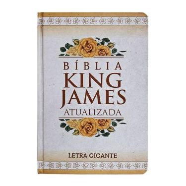 Imagem de Bíblia Sagrada - KJA - Letra Gigante - Capa Dura Rosa Vintage - CPP